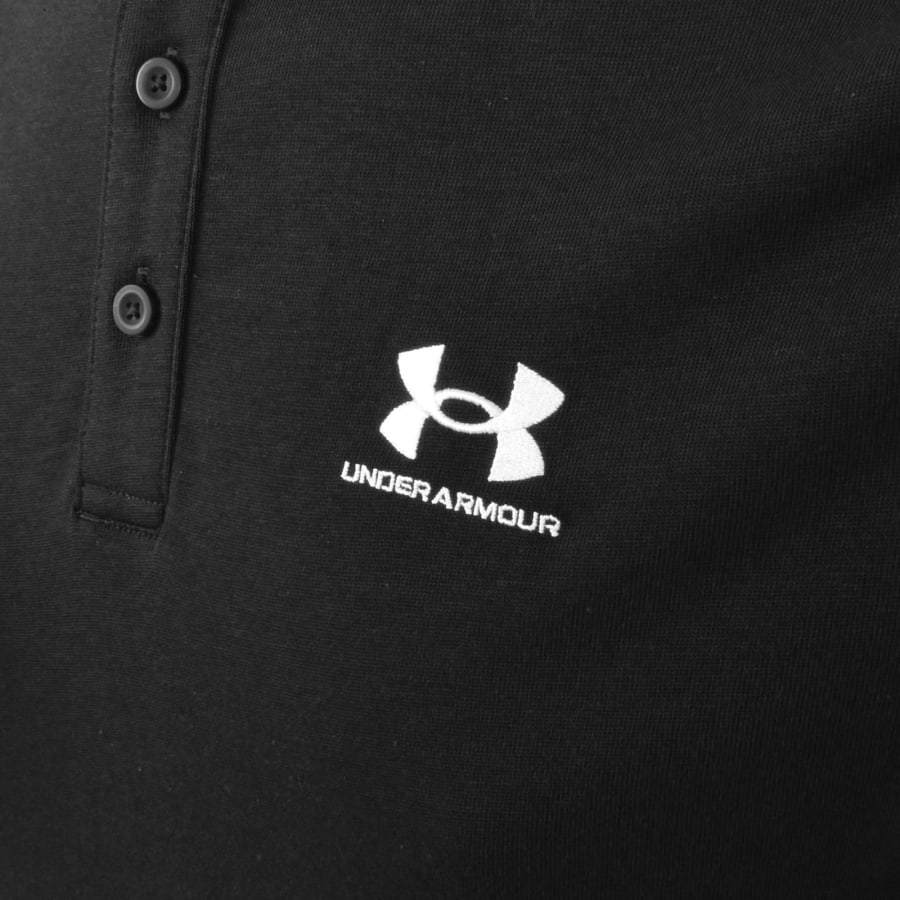Under Armour Icon Polo T Shirt Black Mainline Menswear